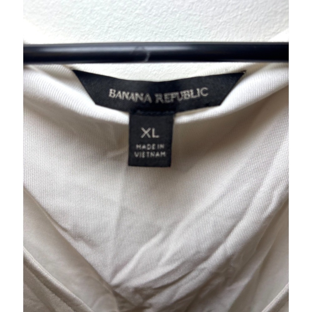 Banana Republic White Shirt Women's XL - Picture 2 of 3